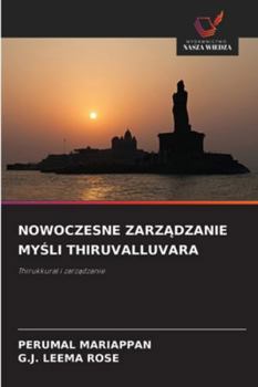 Paperback Nowoczesne ZarzĄdzanie MyŚli Thiruvalluvara [Polish] Book