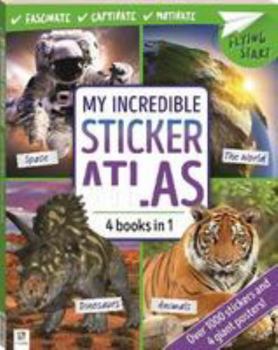 Paperback Flying Start My Incredible Sticker Atlas Book