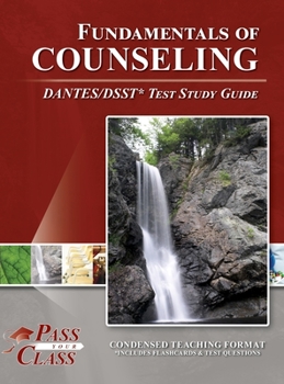 Hardcover Fundamentals of Counseling DANTES/DSST Study Guide Book