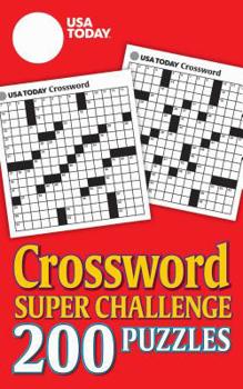 Paperback USA Today Crossword Super Challenge: 200 Puzzles Book