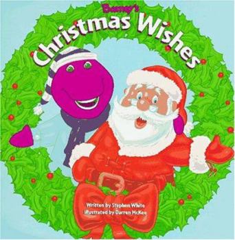 Paperback Barney's Christmas Wishes Book