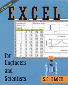 Paperback Excel for Engineers and Scientists Book