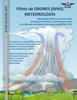 Paperback Piloto de DRONES (RPAS). METEOROLOG?A. [Spanish] Book