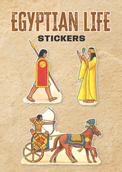 Paperback Egyptian Life Stickers Book