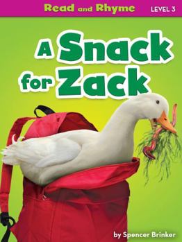 Library Binding A Snack for Zack Book