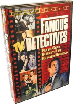 DVD Famous TV Detectives Collection Book