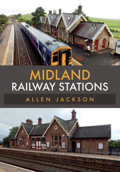 Paperback Midland Railway Stations Book