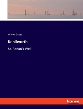 Paperback Kenilworth: St. Ronan's Well Book