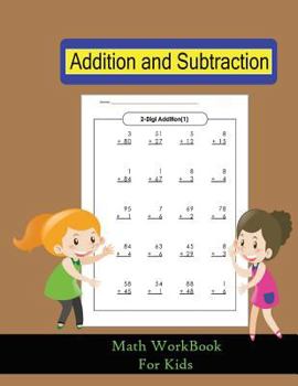 Paperback Addition and Subtraction Math Work Book For Kids: Kindergarten books, Math Skill Activity Workbook for Kids, Kindergarten Math Skills Book