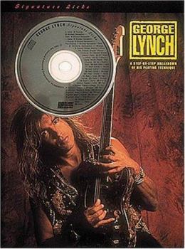 Paperback George Lynch A Step By Step Breakdown Of His Playing Technique Cd Pkg Book