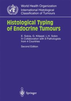 Paperback Histological Typing of Endocrine Tumours Book