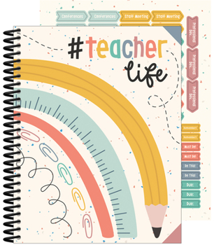Spiral-bound We Belong Teacher Planner Book