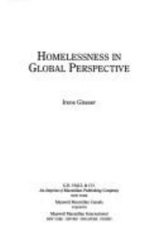 Paperback Homelessness in Global Perspective [Large Print] Book