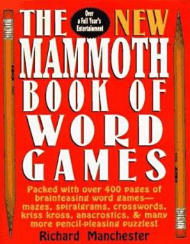 Paperback New Mammoth Book Word Games (Tr) Book