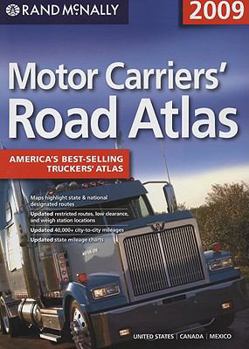 Paperback Rand McNally Motor Carriers Road Atlas 2009 Book