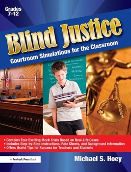 Paperback Blind Justice Book