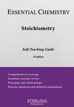 Paperback Stoichiometry: Essential Chemistry Self-Teaching Guide Book