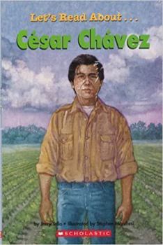 Paperback Let's Read About-- Cesar Chavez Book