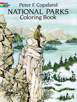 Paperback National Parks Coloring Book