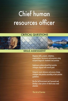 Paperback Chief human resources officer Critical Questions Skills Assessment Book