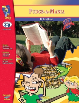 Paperback Fudge-a-Mania, by Judy Blume Lit Link Grades 4-6 Book