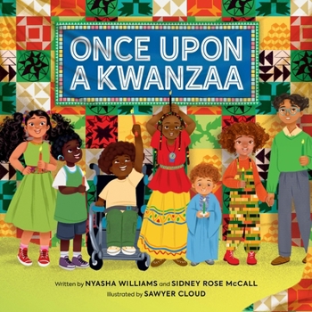 Hardcover Once Upon a Kwanzaa Book