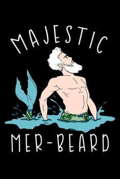 Paperback Majestic Mer Beard: Comic Book Notebook Paper Book