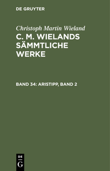 Hardcover Aristipp, Band 2 [German] Book