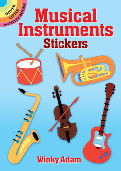 Paperback Musical Instruments Stickers Book