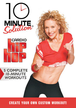 DVD 10 Minute Solution Cardio Hip Hop Book