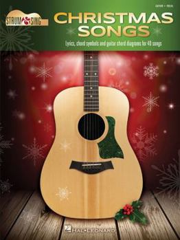 Paperback Christmas Songs - Strum & Sing Guitar Book