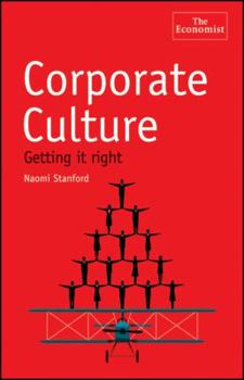 Paperback Corporate Culture: Getting It Right Book