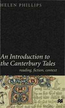 Paperback An Introduction to the Canterbury Tales: Reading, Fiction and Context Book