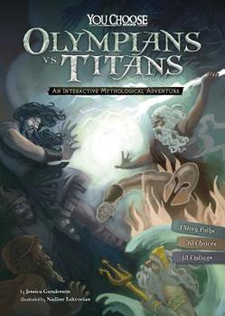 Paperback Olympians vs. Titans: An Interactive Mythological Adventure Book