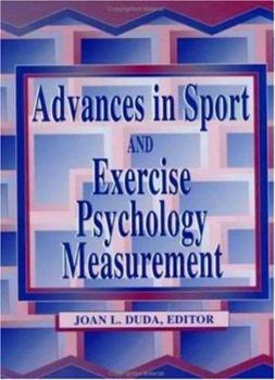 Hardcover Advances in Sport and Exercise Psychology Measurement Book