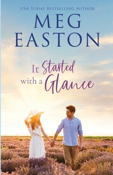 Paperback It Started with a Glance: A Sweet Small Town Romance Book