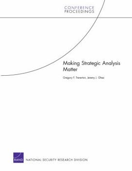 Paperback Making Strategic Analysis Matter Book