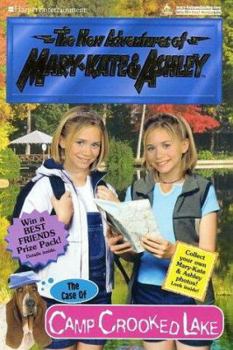 Paperback New Adventures of Mary-Kate & Ashley #30: The Case of Camp Crooked Lake: (The Case of Camp Crooked Lake) Book