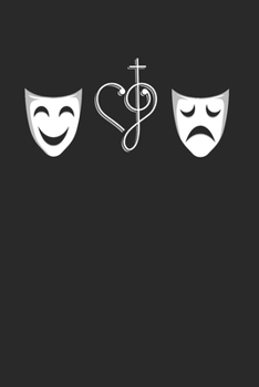 Theatre Notebook - Actor Actress Journal Planner: Stage Arts Drama Comedy Organizer For Men Women Kids Blank