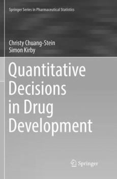 Paperback Quantitative Decisions in Drug Development Book