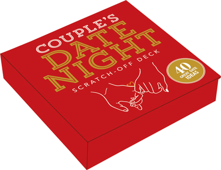 Hardcover Couple's Date Night Scratch-Off Cards Book