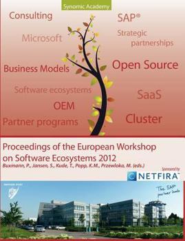 Paperback Proceedings of European Workshop on Software Ecosystems: 2012 - Walldorf Book