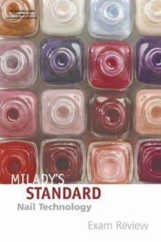 Paperback Milady's Standard: Nail Technology Exam Review Book