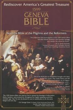 Bonded Leather 1599 Geneva Bible-OE Book