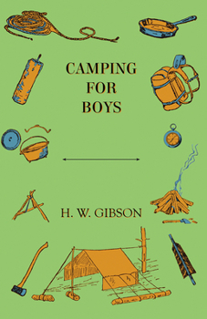 Paperback Camping for Boys Book