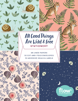 Paperback All Good Things Are Wild and Free Stationery Book