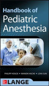 Paperback Handbook of Pediatric Anesthesia Book