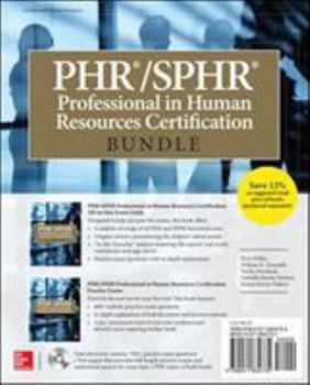 Paperback PHR/SPHR Professional in Human Resources Certification Bundle Book