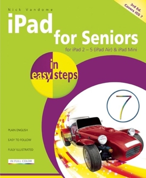 Paperback iPad for Seniors in Easy Steps Book