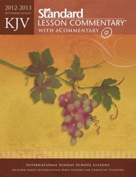 Paperback KJV Standard Lesson Commentary (R) with Ecommentary 2012-2013 [With CD] [With CD] Book
